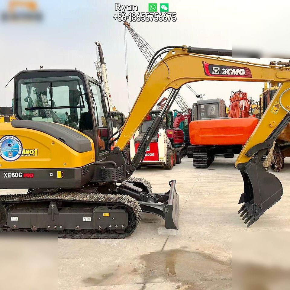 2026 XCMG XE60GPRO crawler excavator side view