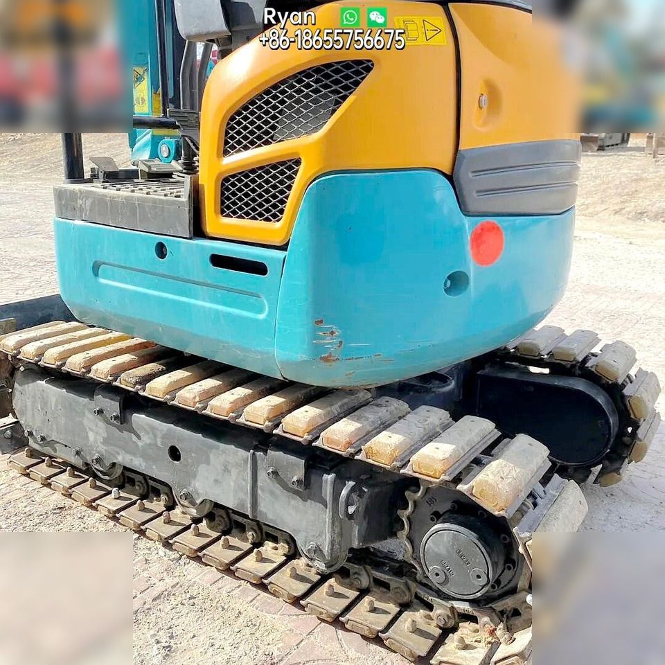 2021 Kubota U17 mini excavator rear quarter view 2021 Kubota U17 mini excavator rear quarter view
