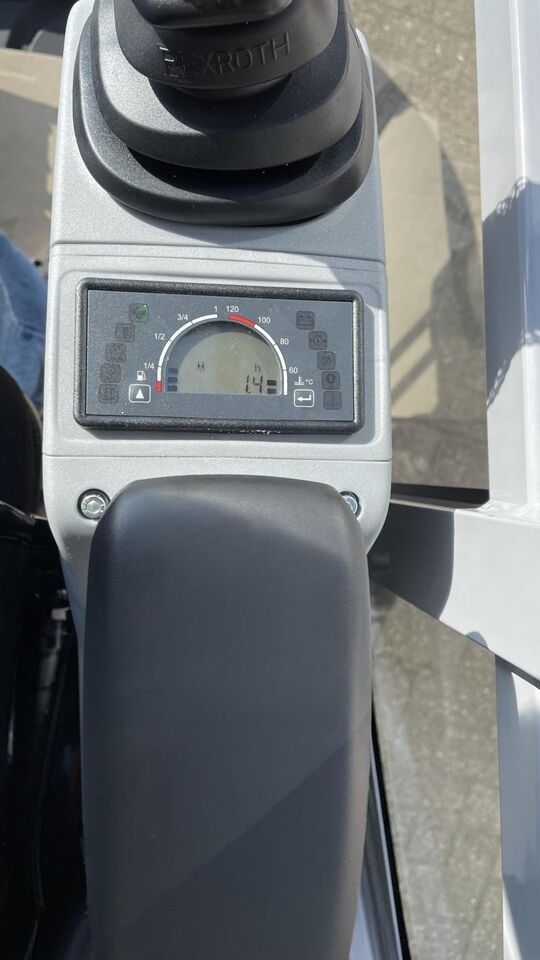 2023 Wacker Neuson ET16 mini excavator interior control console 2023 Wacker Neuson ET16 mini excavator interior control console
