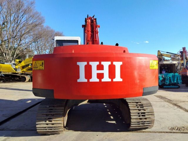 1991 IHI IS-200G crawler excavator, rear view 1991 IHI IS-200G crawler excavator, rear view