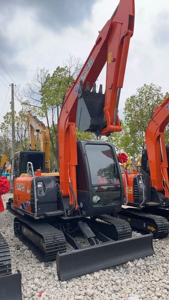 2023 Hitachi Zaxis 60 mini excavator, front three-quarter view 2023 Hitachi Zaxis 60 mini excavator, front three-quarter view