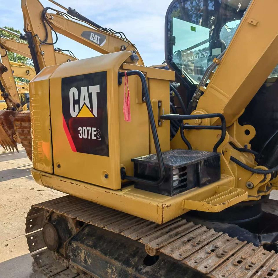 2022 Caterpillar 307E2 excavator side view 2022 Caterpillar 307E2 excavator side view