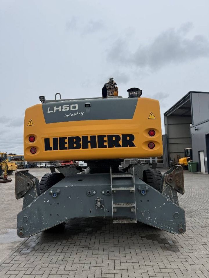 2019 Liebherr LH50 material handler, rear view