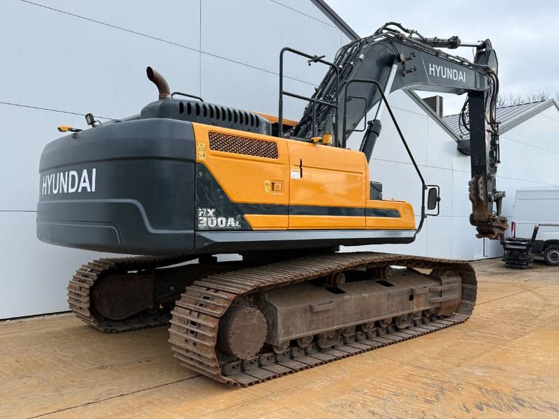2022 Hyundai HX300AL crawler excavator, rear three-quarter view 2022 Hyundai HX300AL crawler excavator, rear three-quarter view