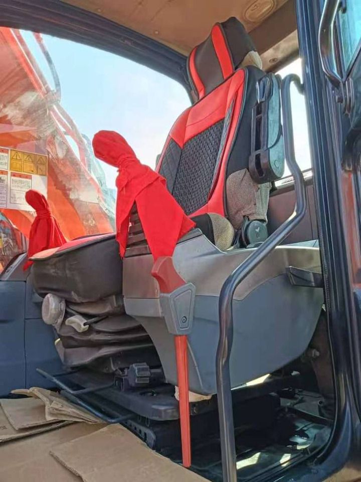 2023 Doosan DX150 crawler excavator interior cab view 2023 Doosan DX150 crawler excavator interior cab view