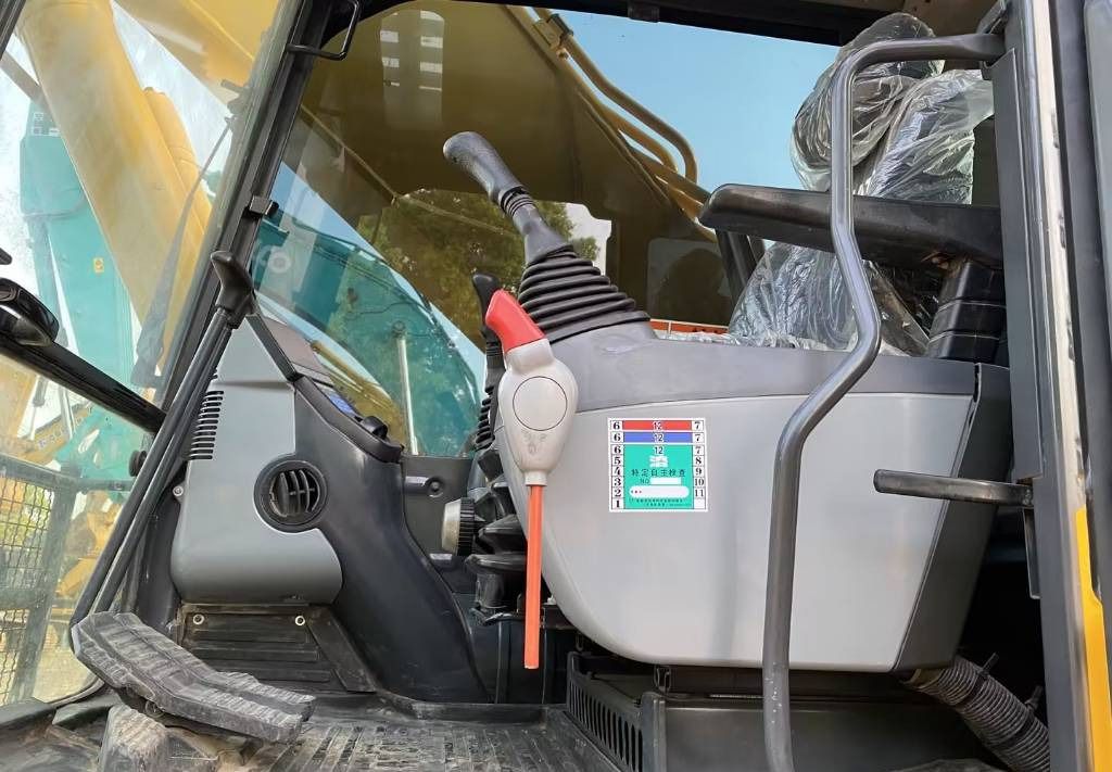 2020 Komatsu PC450-8 crawler excavator interior cab view