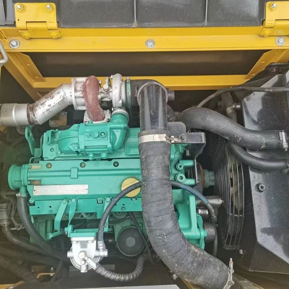 2024 Volvo EC140 crawler excavator engine compartment view 2024 Volvo EC140 crawler excavator engine compartment view