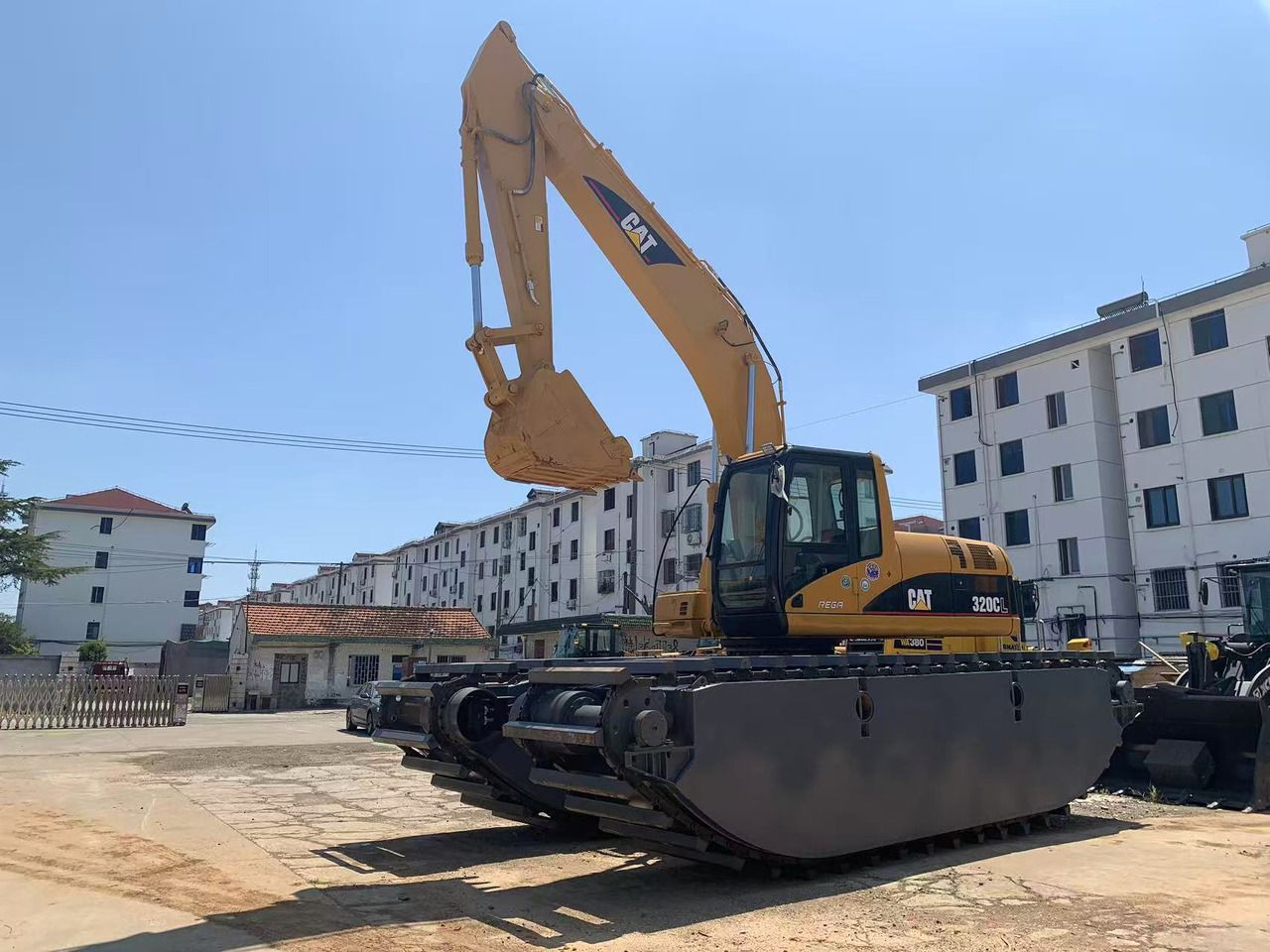 2018 Caterpillar 320CL Sumpfbagger, Seitenansicht 2018 Caterpillar 320CL Sumpfbagger, Seitenansicht