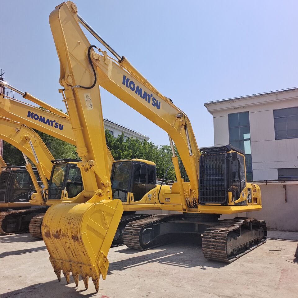 2025 Komatsu PC240LC-7 crawler excavator, front three-quarter view 2025 Komatsu PC240LC-7 crawler excavator, front three-quarter view