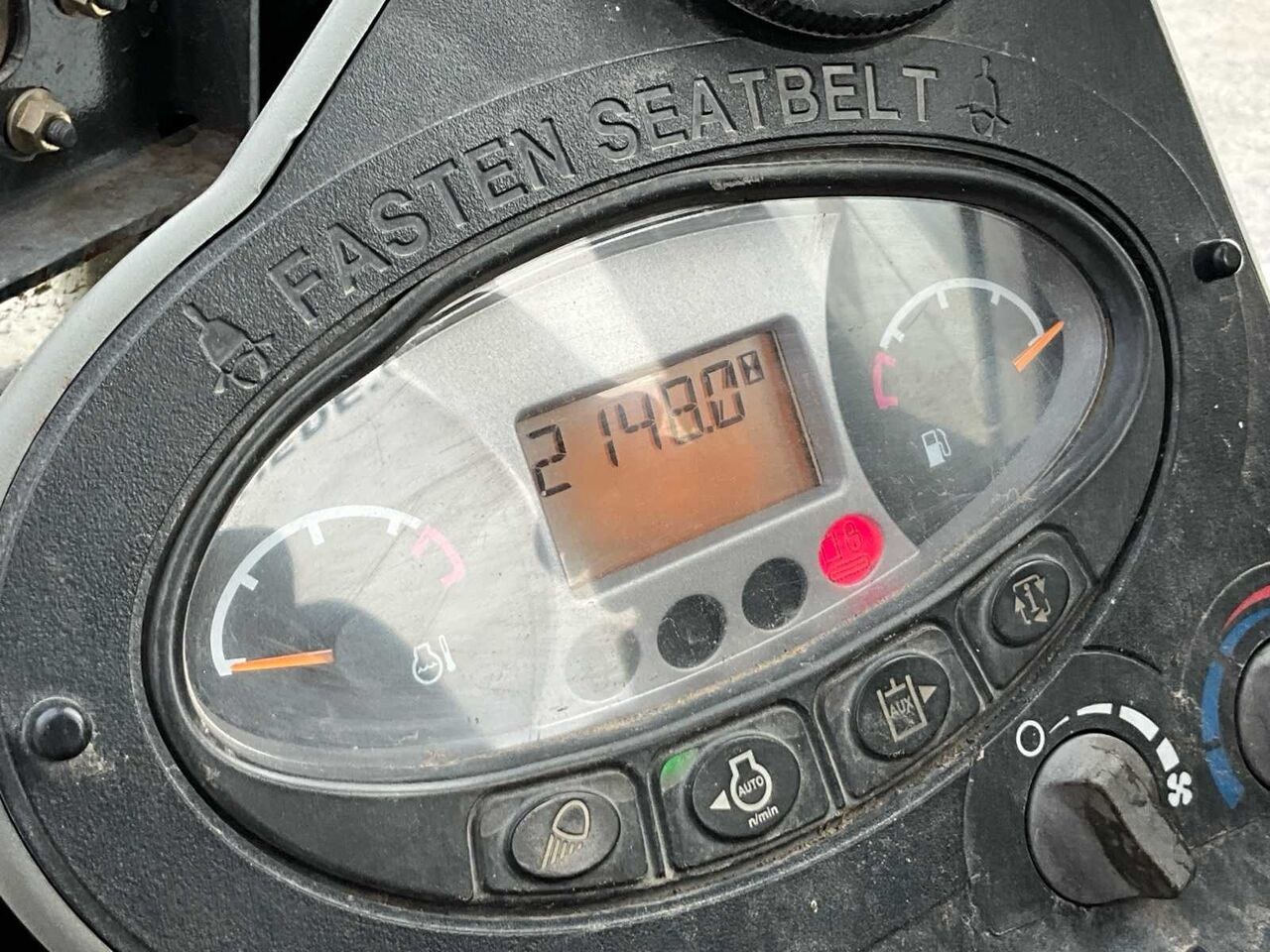 2017 Bobcat E50 crawler excavator instrument cluster 2017 Bobcat E50 crawler excavator instrument cluster