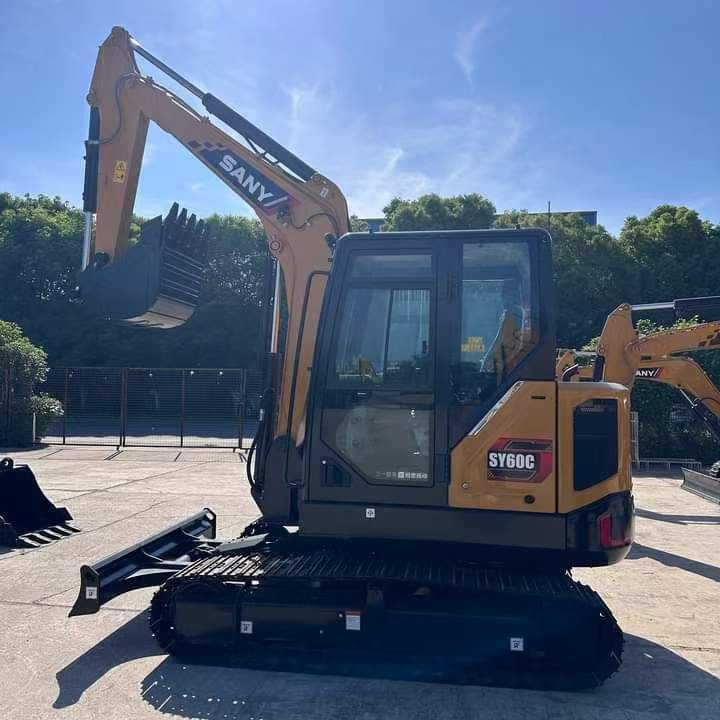 2025 Sany SY60C excavator side view 2025 Sany SY60C excavator side view