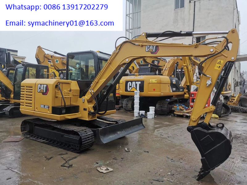 2023 Caterpillar 305.5E2 mini excavator, side profile view 2023 Caterpillar 305.5E2 mini excavator, side profile view