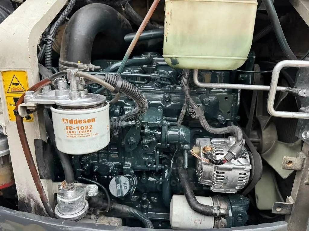 2024 Kubota KX163-5 mini excavator engine compartment view