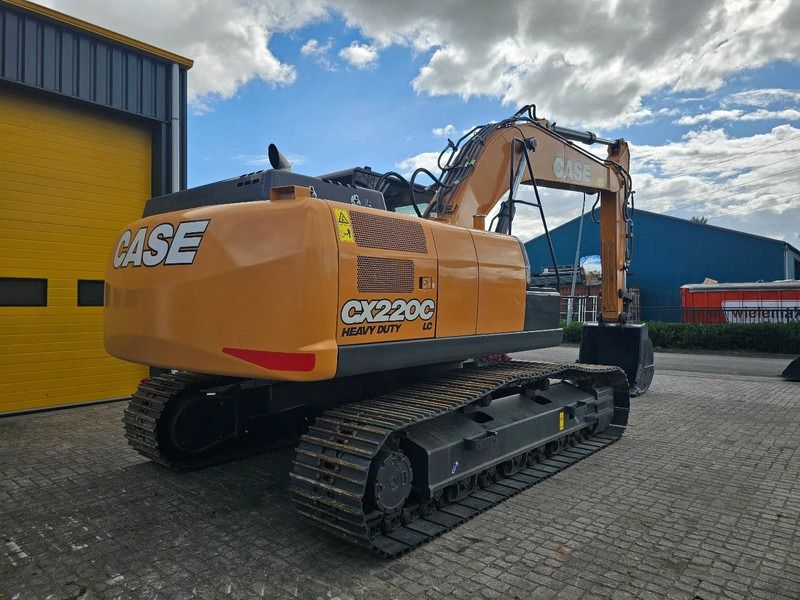 2025 CASE CX220C Crawler Excavator rear three-quarter view 2025 CASE CX220C Crawler Excavator rear three-quarter view