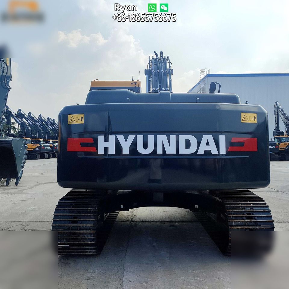 2026 Hyundai HX220HD crawler excavator rear view 2026 Hyundai HX220HD crawler excavator rear view