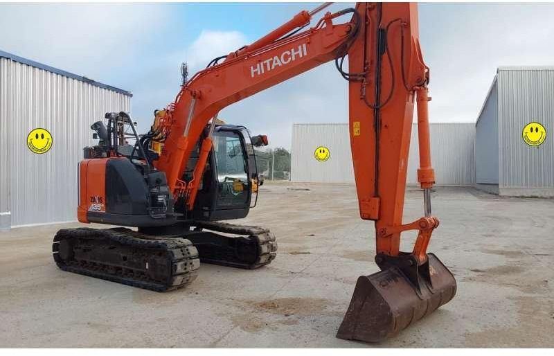 2018 Hitachi ZX135US-6 crawler excavator side view 2018 Hitachi ZX135US-6 crawler excavator side view