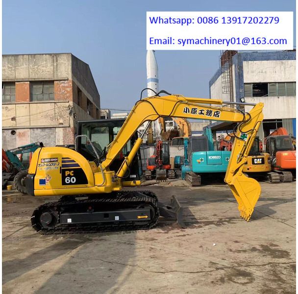 2021 Komatsu PC60-8 mini excavator, side view 2021 Komatsu PC60-8 mini excavator, side view