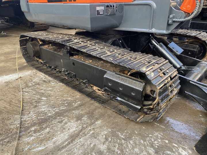 2022 Doosan DX225 crawler excavator undercarriage view