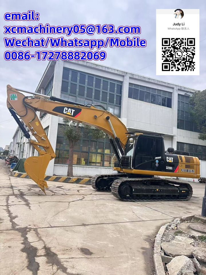 2023 Caterpillar 329D2 L crawler excavator, side view 2023 Caterpillar 329D2 L crawler excavator, side view