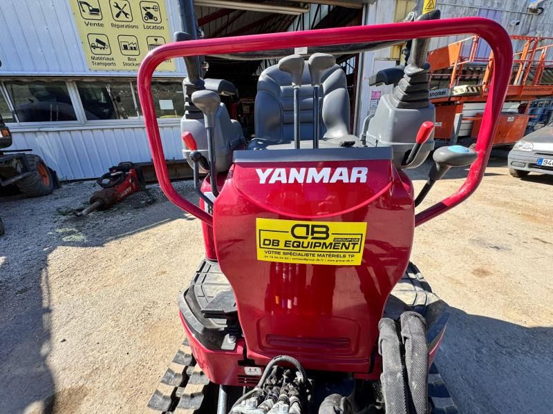 2024 Yanmar VIO12-2A mini excavator operator station view