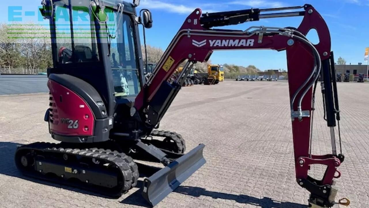 2023 Yanmar VIO26-6 mini excavator side view