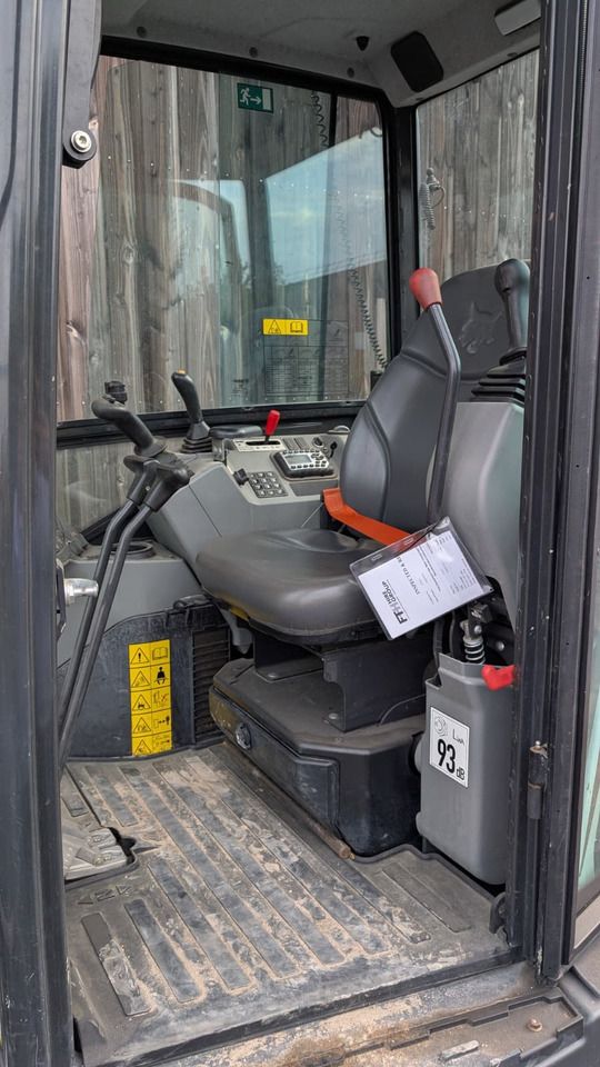 2022 Bobcat E26 mini excavator interior cab view 2022 Bobcat E26 mini excavator interior cab view