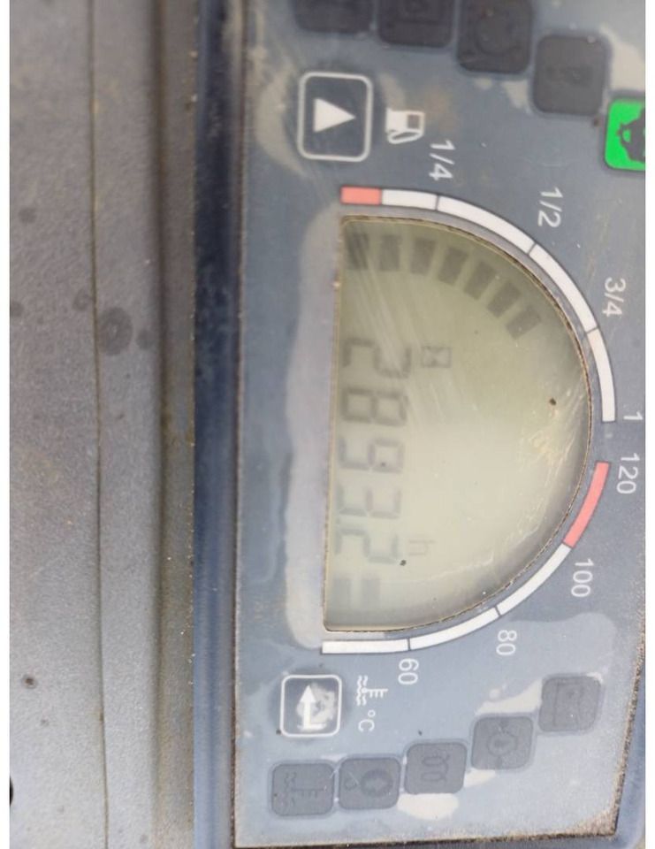 2018 Caterpillar 302.7DCR crawler excavator digital instrument cluster view