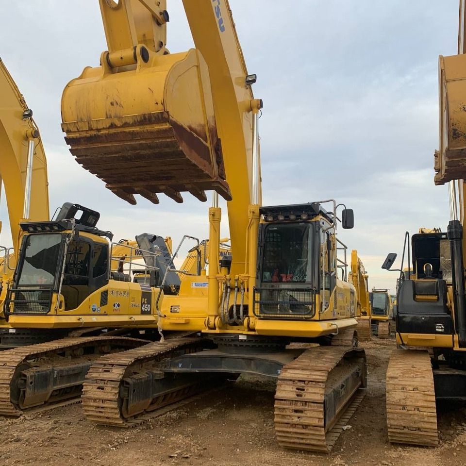 2023 Komatsu PC450-8 crawler excavator front view
