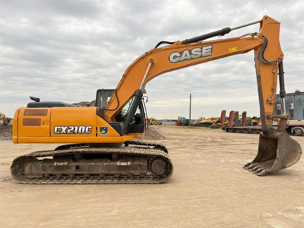 2013 CASE CX210C crawler excavator, side view