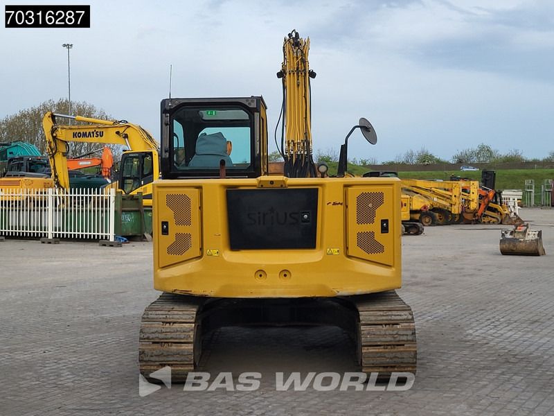 2019 Caterpillar 308 mini excavator, rear three-quarter view 2019 Caterpillar 308 mini excavator, rear three-quarter view