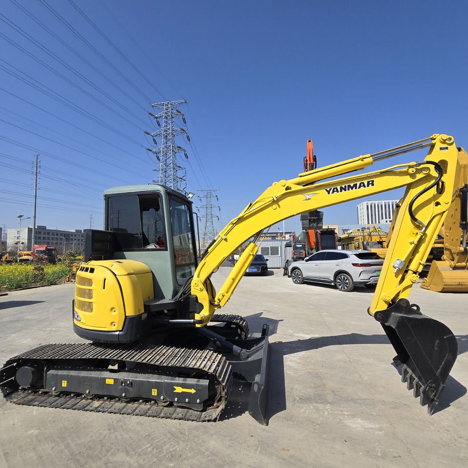2023 Yanmar VIO55 mini excavator, side view 2023 Yanmar VIO55 mini excavator, side view