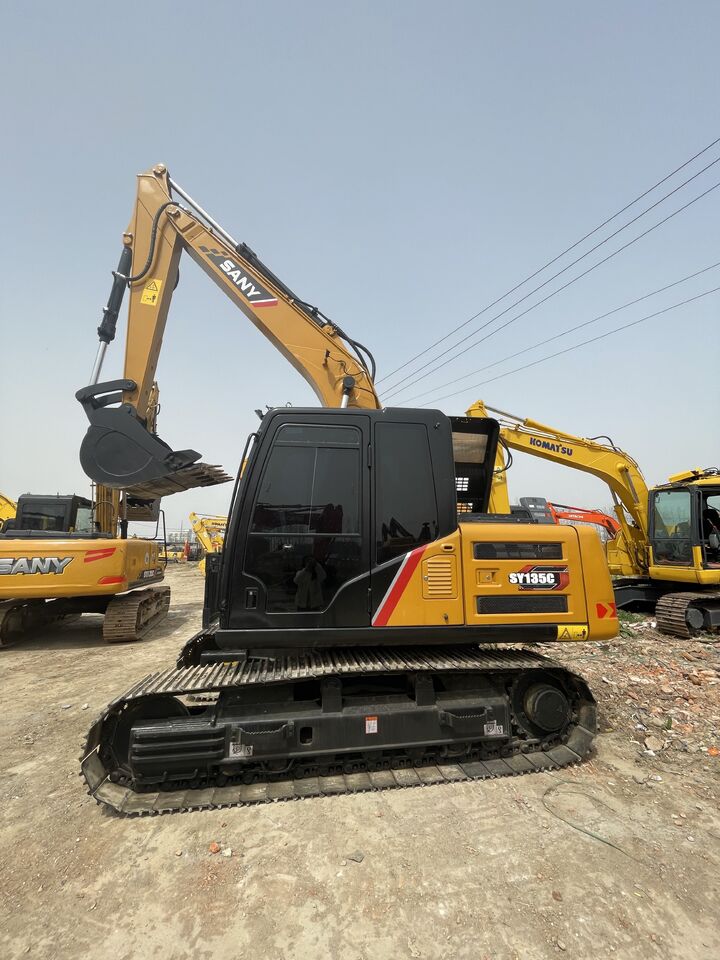 2024 Sany SY135C crawler excavator, side view 2024 Sany SY135C crawler excavator, side view