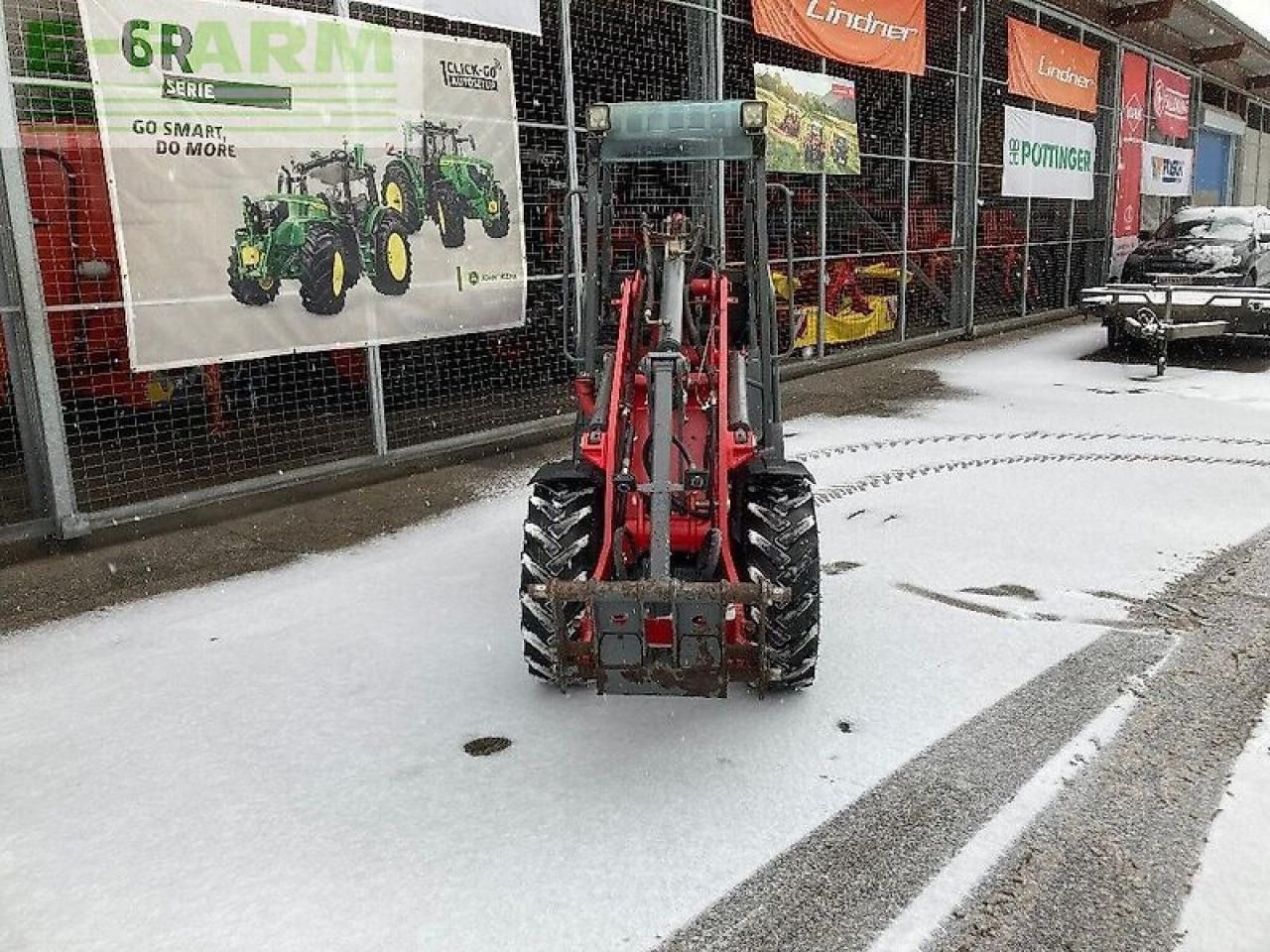 2010 Weidemann 1250 CX 35 mini excavator, front view