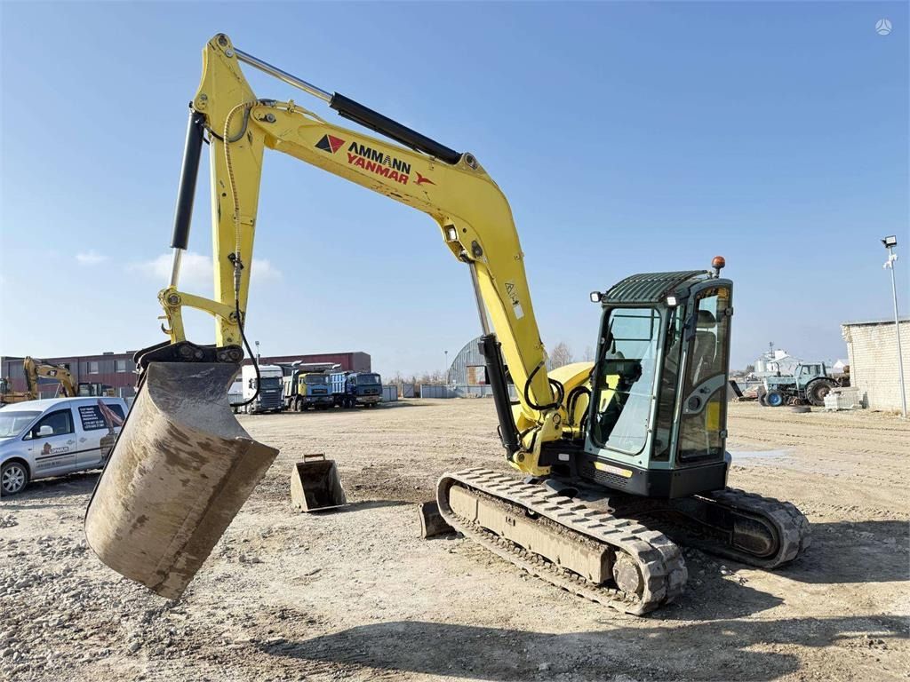 2006 Yanmar VIO75 A crawler excavator, side view 2006 Yanmar VIO75 A crawler excavator, side view
