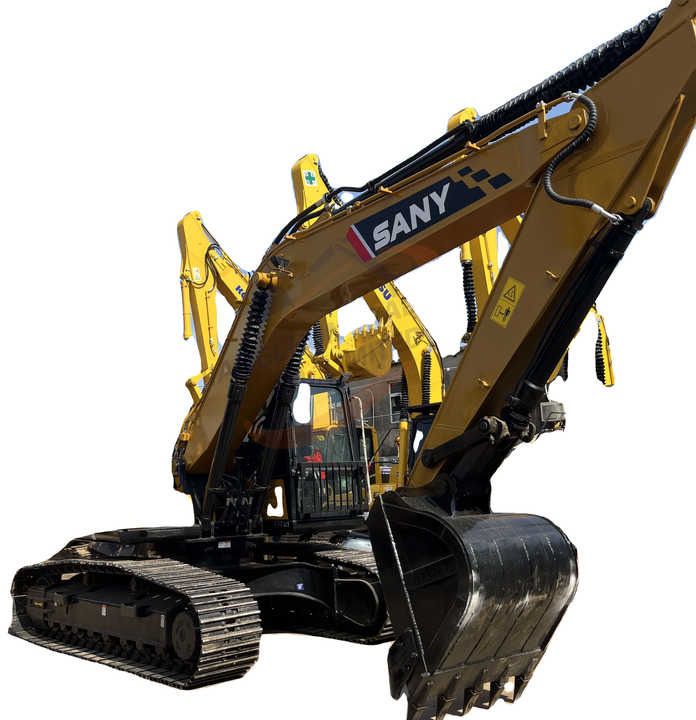 2013 Sany SY215C crawler excavator, front three-quarter view 2013 Sany SY215C crawler excavator, front three-quarter view