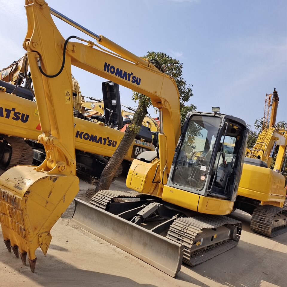 2024 Komatsu PC78US mini excavator, front three-quarter view 2024 Komatsu PC78US mini excavator, front three-quarter view