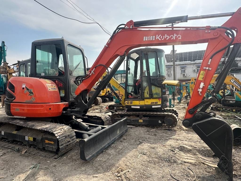 2023 Kubota U35 mini excavator, side view 2023 Kubota U35 mini excavator, side view
