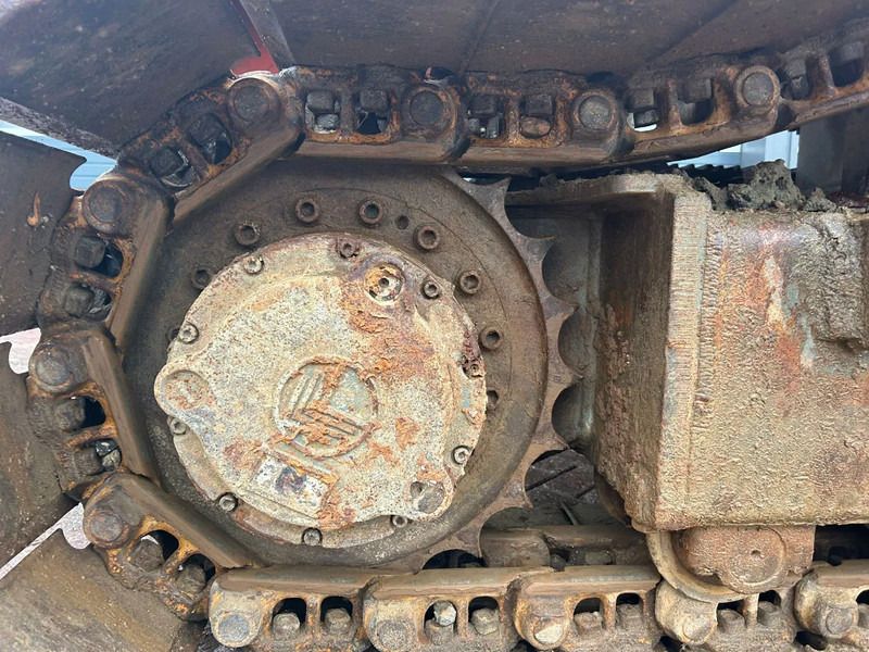 1997 Atlas 1604LC crawler excavator track drive detail 1997 Atlas 1604LC crawler excavator track drive detail