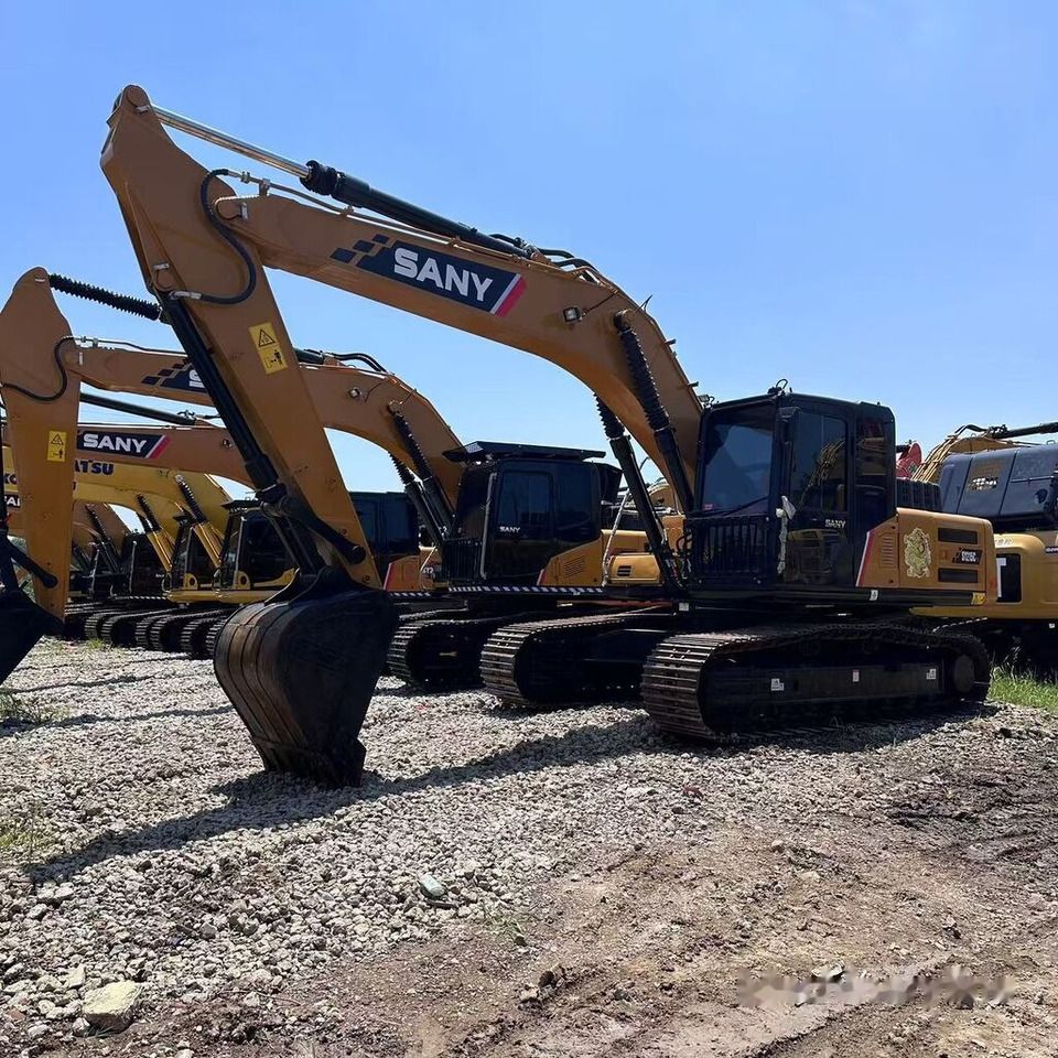 2023 Sany SY215C crawler excavator, side profile view 2023 Sany SY215C crawler excavator, side profile view
