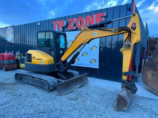 2016 Bobcat E50 mini excavator, side view 2016 Bobcat E50 mini excavator, side view
