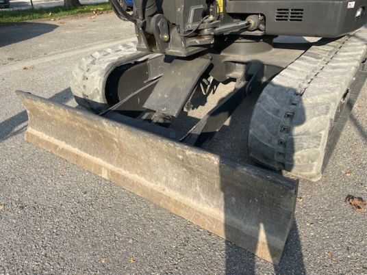 2023 CASE CX 90D crawler excavator front blade view