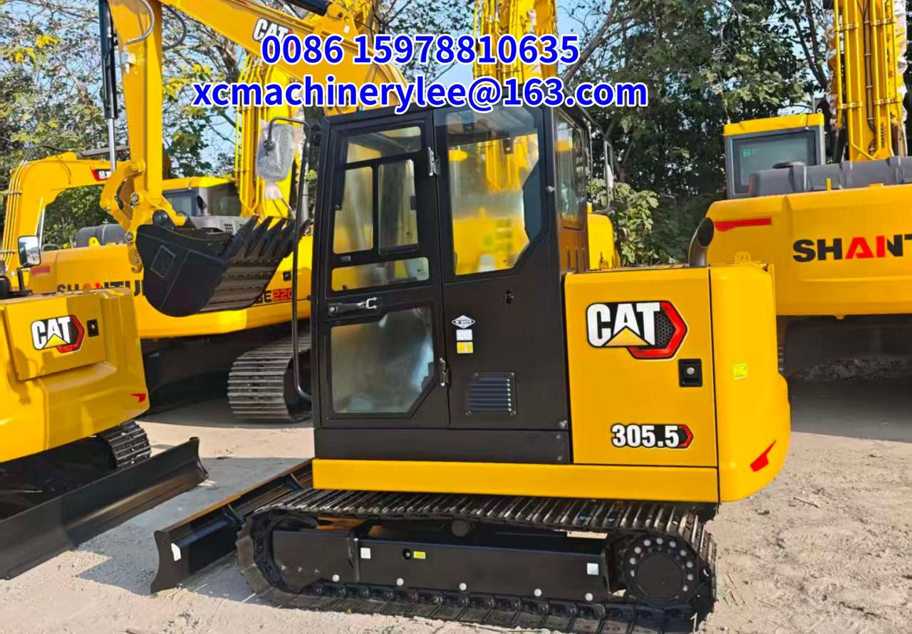 2025 Caterpillar 305.5 mini excavator side view 2025 Caterpillar 305.5 mini excavator side view