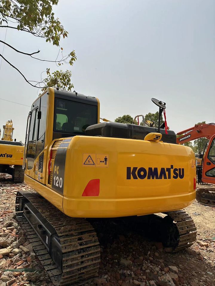 2021 Komatsu PC120-8 crawler excavator rear view