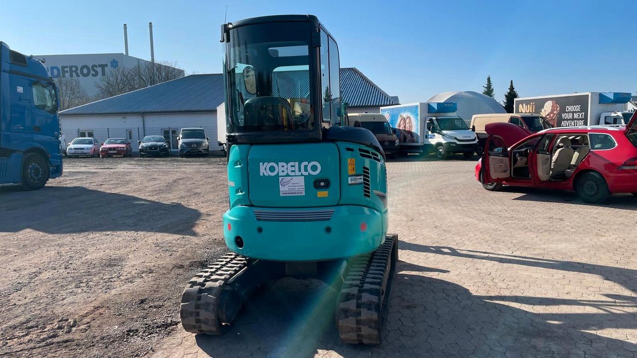 2023 Kobelco SK28SR-6F mini excavator rear view 2023 Kobelco SK28SR-6F mini excavator rear view