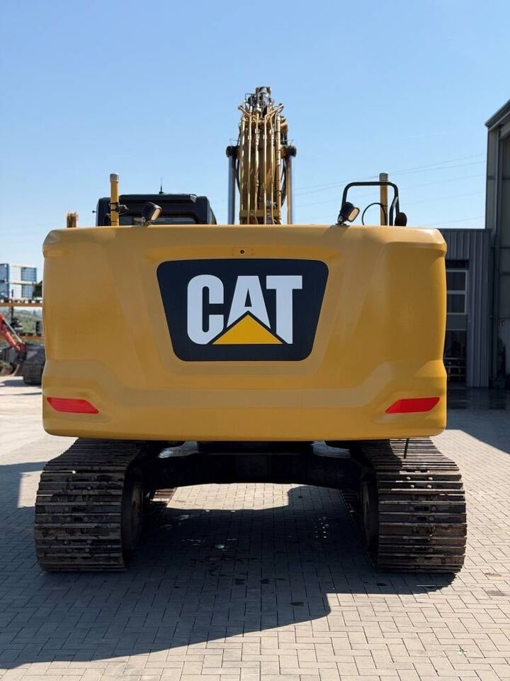 2018 Caterpillar 323 crawler excavator, rear view