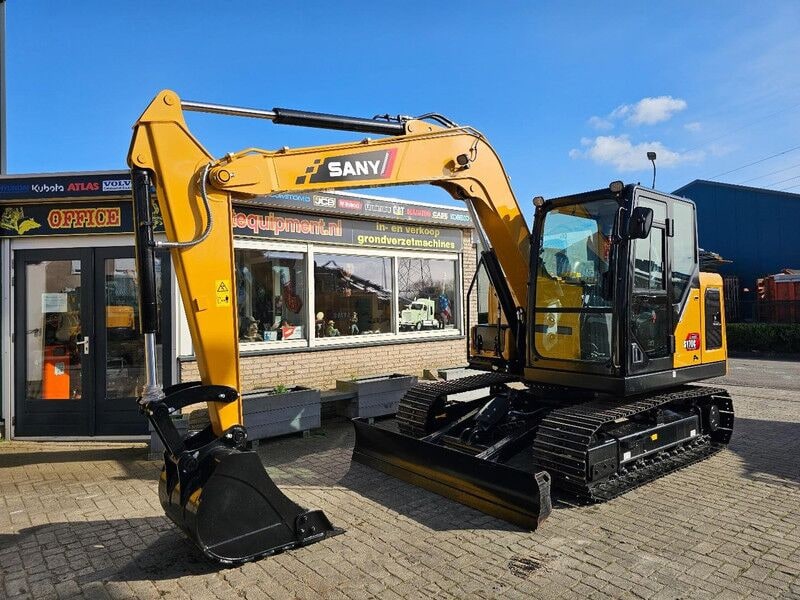 2025 Sany SY70C mini excavator, side view