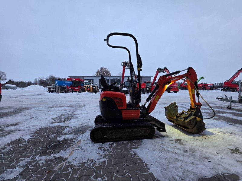 2019 Kubota U10-3 mini excavator, side view