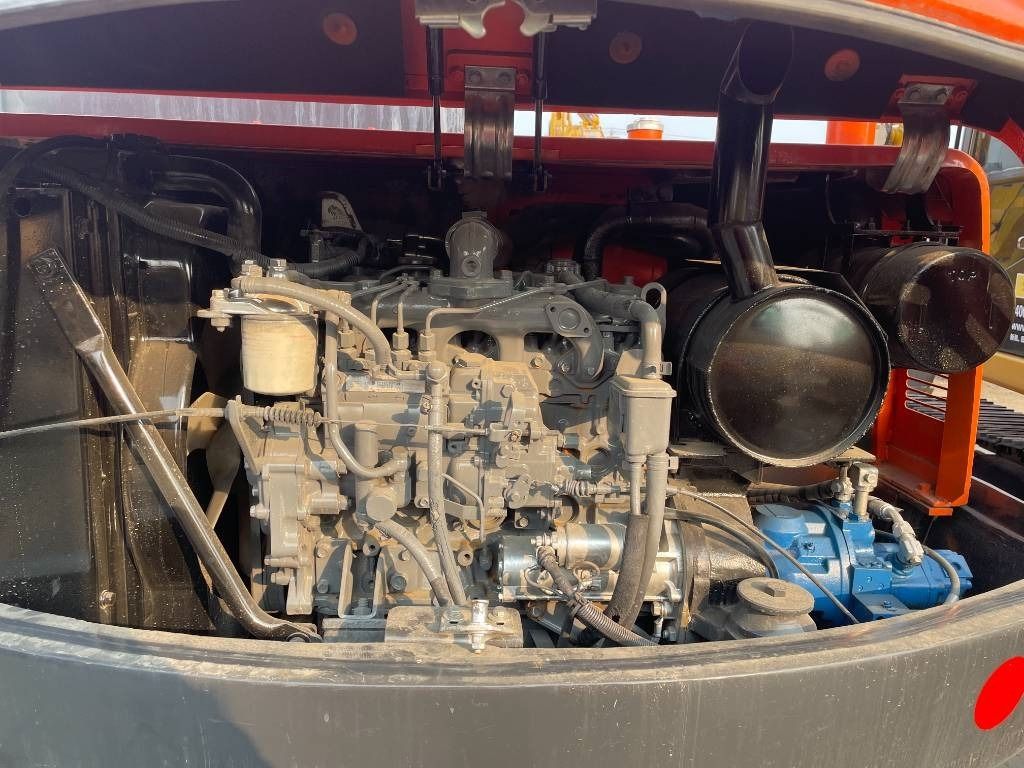 2024 Doosan DH55 mini excavator engine compartment view 2024 Doosan DH55 mini excavator engine compartment view