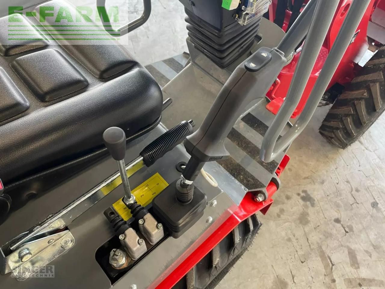 2026 Fuchs F 853 H mini excavator operator station interior 2026 Fuchs F 853 H mini excavator operator station interior