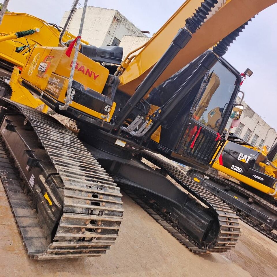 2024 Sany SY215C crawler excavator, rear three-quarter view 2024 Sany SY215C crawler excavator, rear three-quarter view